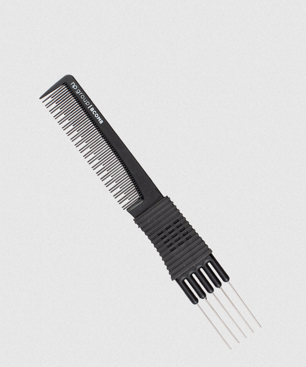 CARBON LIFT COMB WITH METAL PINS 7.5