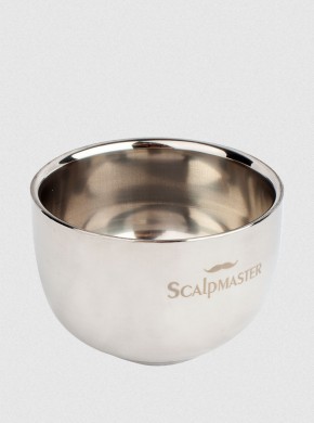 SCALPMASTER STAINLESS STEEL SHAVING BOWL