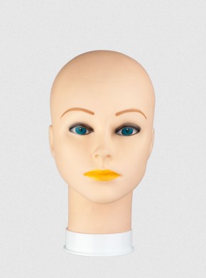 BALD FEMALE MANNEQUIN HEAD