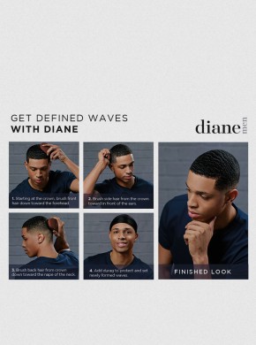 DIANE 2-SIDED CLUB BRUSH 3