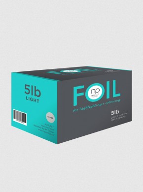 5LB LIGHT SMOOTH FOIL-SILVER