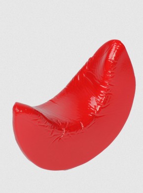 SHAMPOO BOWL NECK REST GLOSSY RED