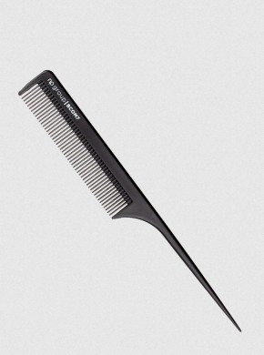 CARBON TAIL COMB WIDE TEETH 8