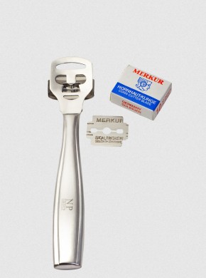 STAINLESS STEEL CALLOUS REMOVER & BLADE SET